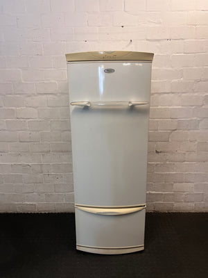 Whirlpool White Fridge with Wine Cooler Drawer – main front view