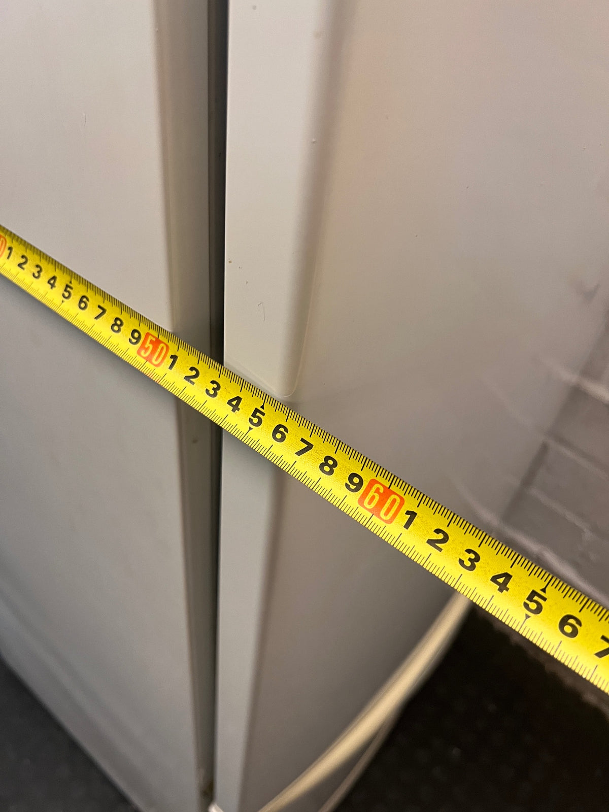 Whirlpool White Fridge with Wine Cooler Drawer – width measurement