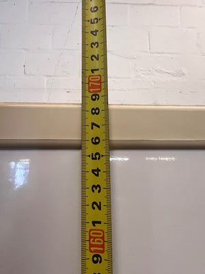 Whirlpool White Upright Freezer – height measurement