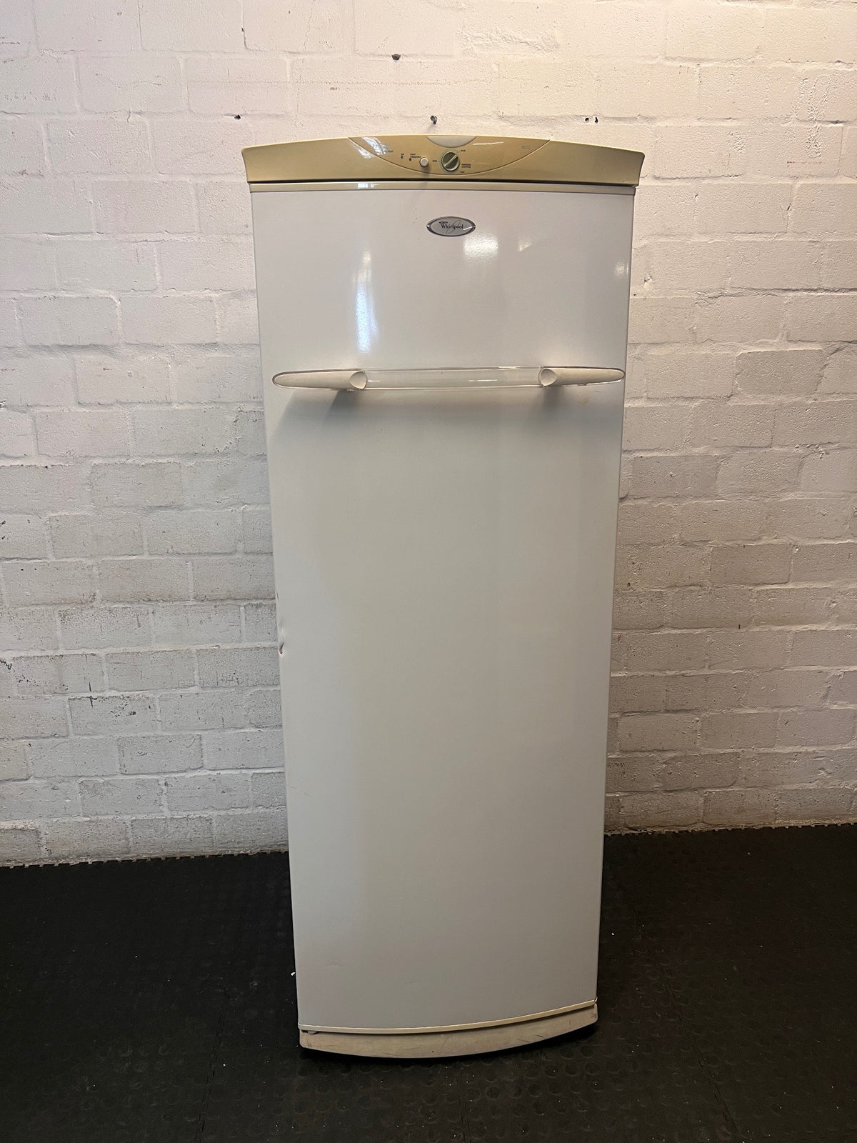 Whirlpool White Upright Freezer – main front view