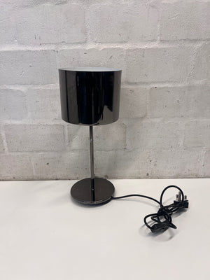 Modern Metallic Purple Table Lamp – main front view