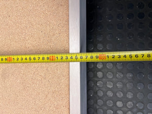 Minimalist Light Brown Single Bed Frame – width measurement