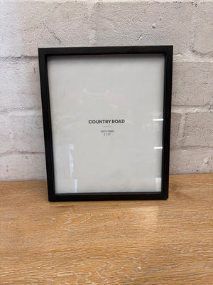 Country Road Black Timber Photo Frame (8x10") – condition detail