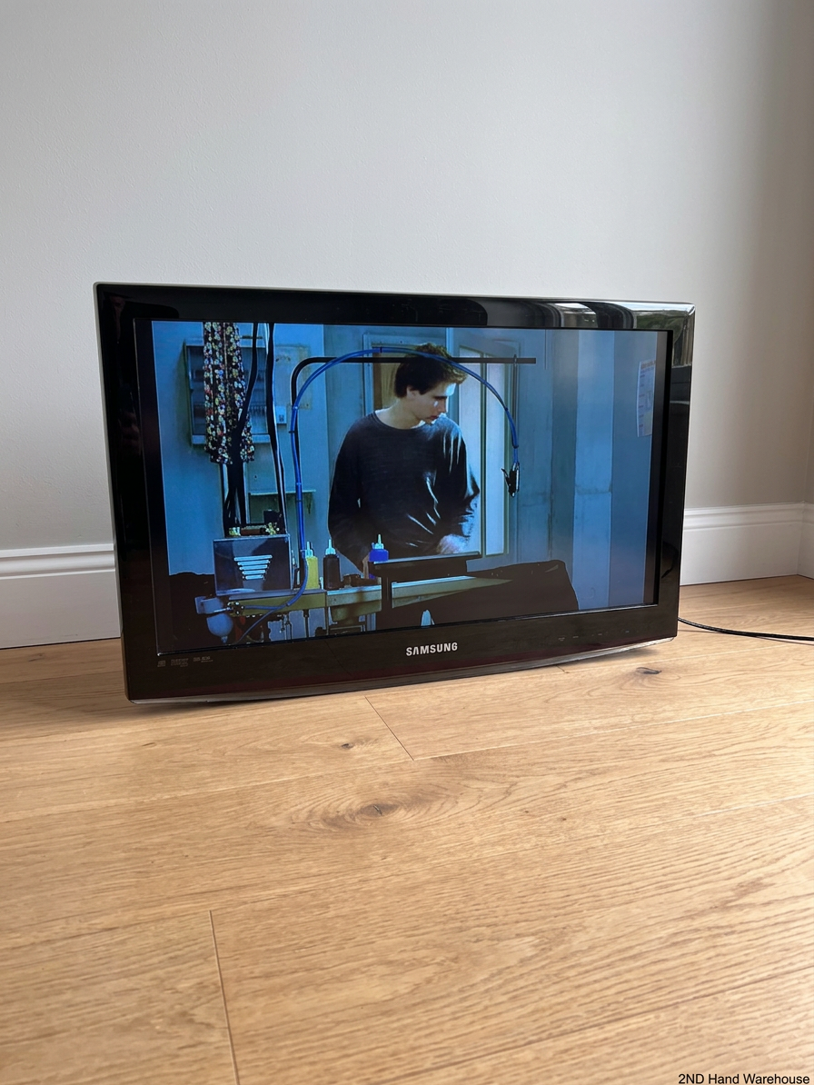Samsung Black Gloss Television — Working Condition Without Stand or Remote – styled product image