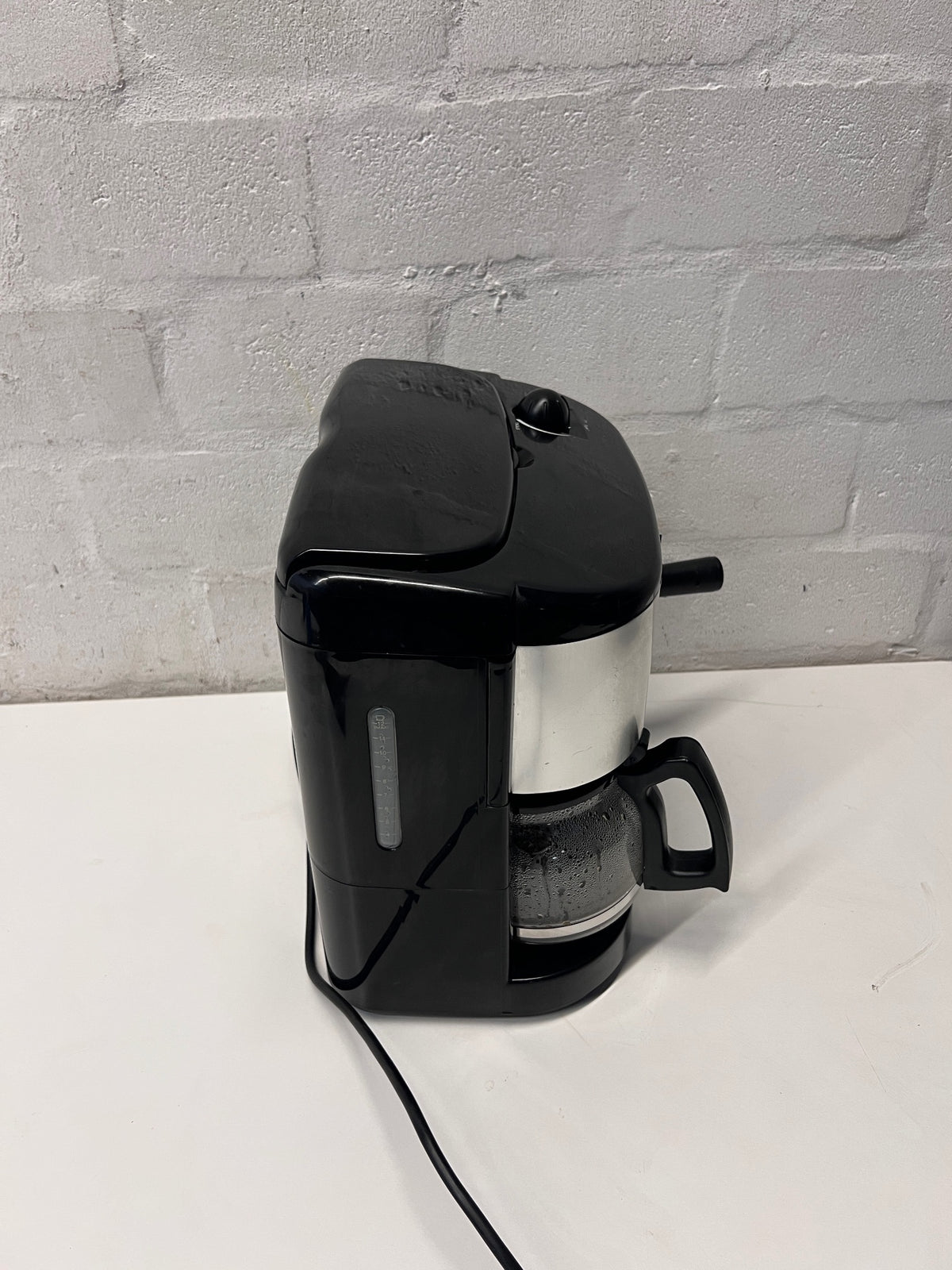 Mellerware Coffee Bar Filter and Espresso Machine — Good Working Order; Minor Surface Scratches – back view