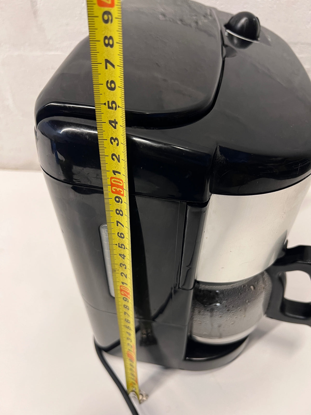 Mellerware Coffee Bar Filter and Espresso Machine — Good Working Order; Minor Surface Scratches – height measurement