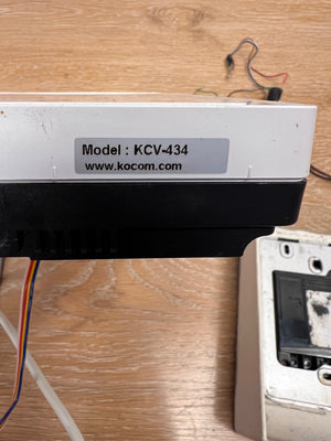 Kocom Video Intercom System with Outdoor Call Station – back view