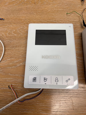 Kocom Video Intercom System with Outdoor Call Station – side view