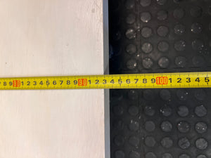Minimalist Single Bed Frame with Integrated Headboard – width measurement