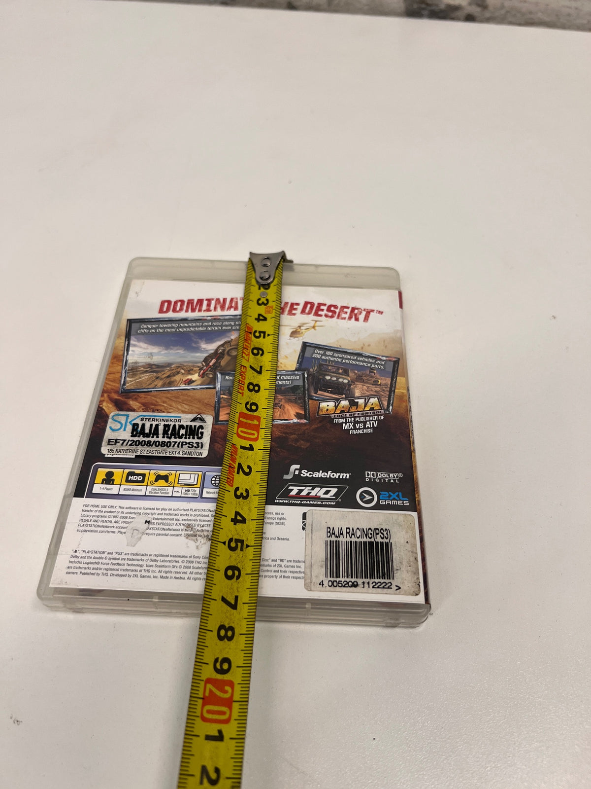 Baja: Edge of Control PlayStation 3 Game – depth measurement