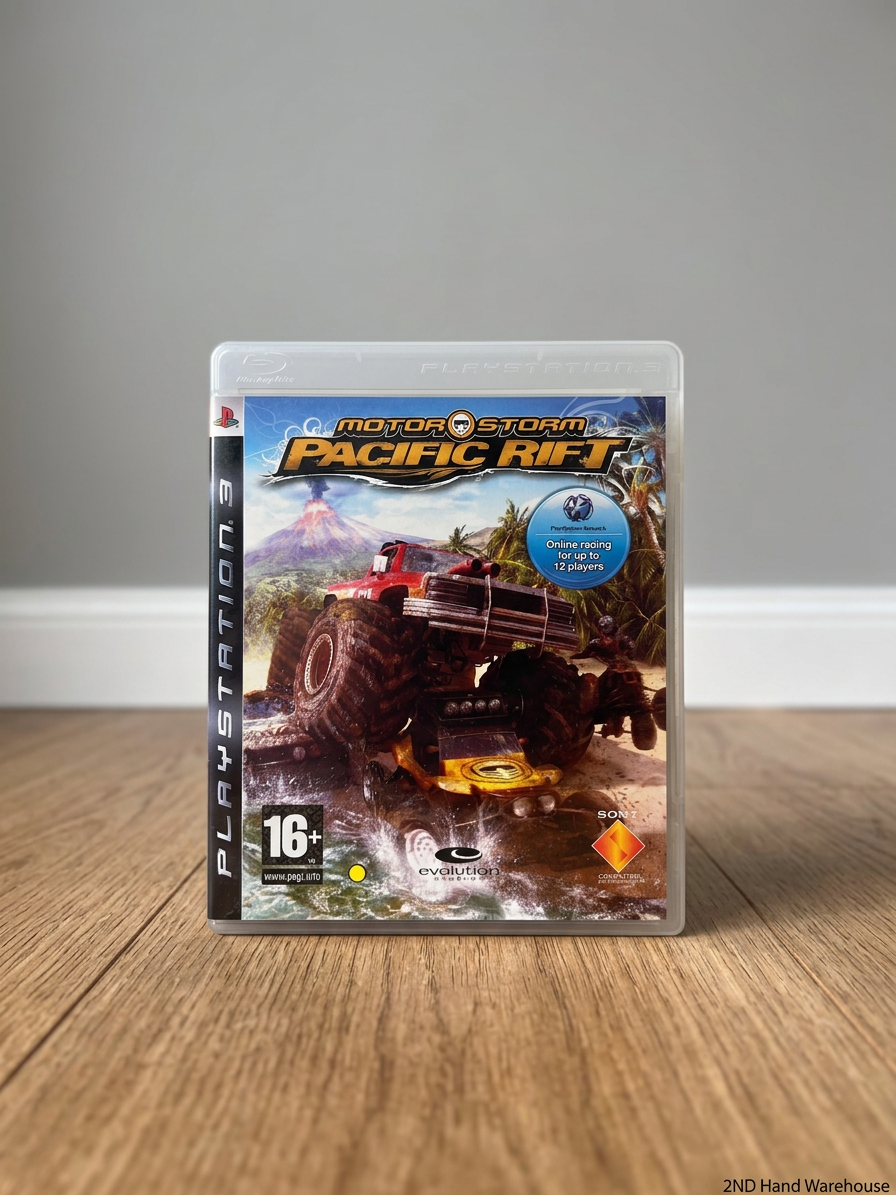 MotorStorm: Pacific Rift - PlayStation 3 Game – styled product image