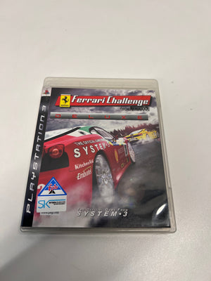 Ferrari Challenge Deluxe PS3 Game – main front view