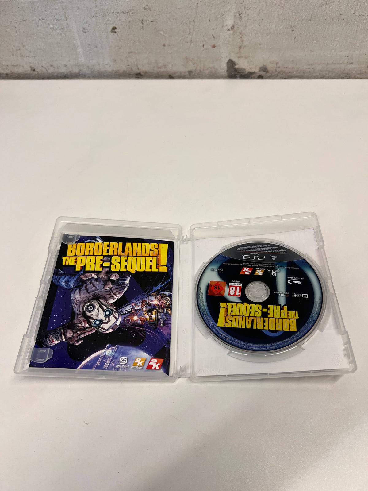 Borderlands: The Pre-Sequel PS3 Video Game – side view