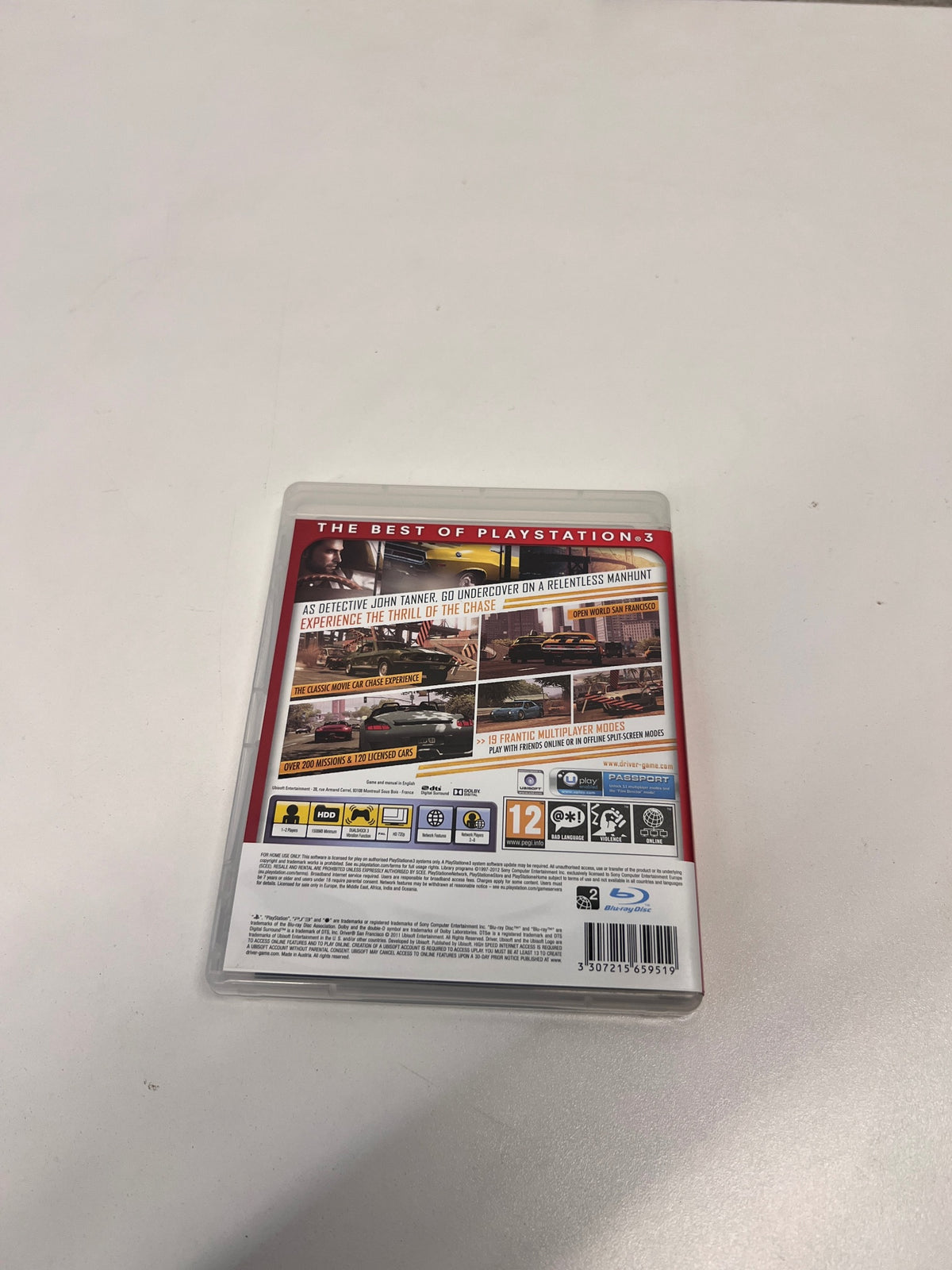 Driver: San Francisco PlayStation 3 Game – condition detail