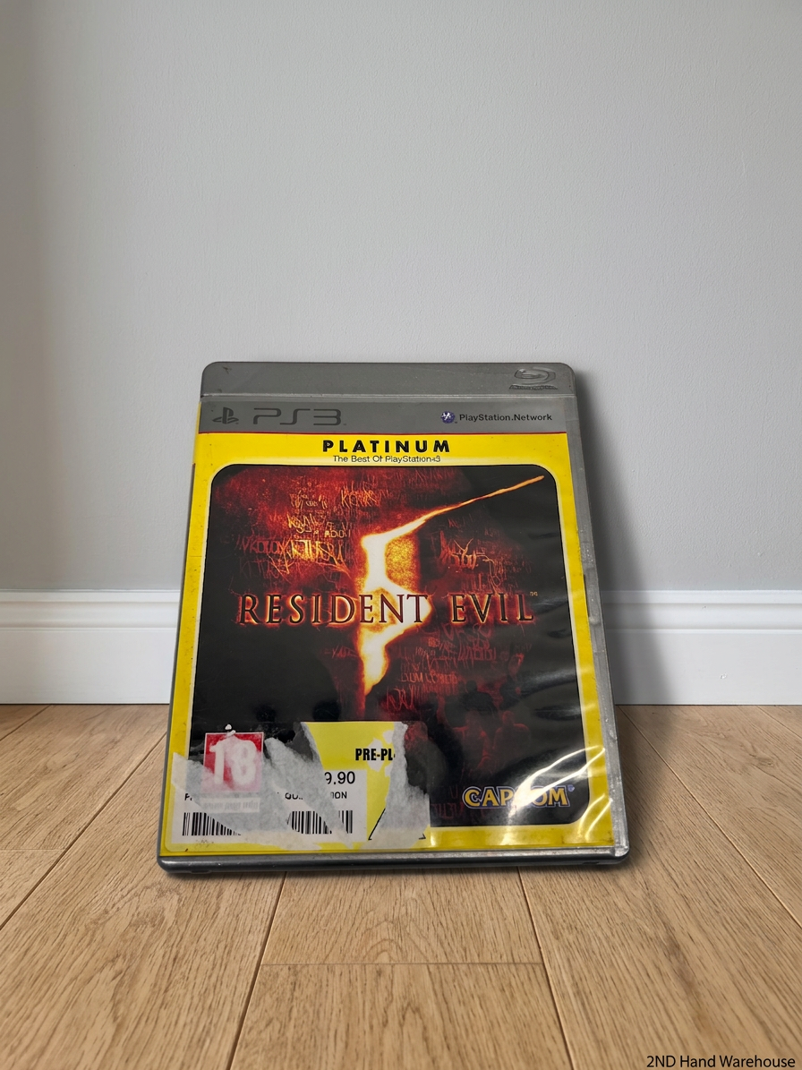Resident Evil 5 Platinum PS3 Video Game – styled product image