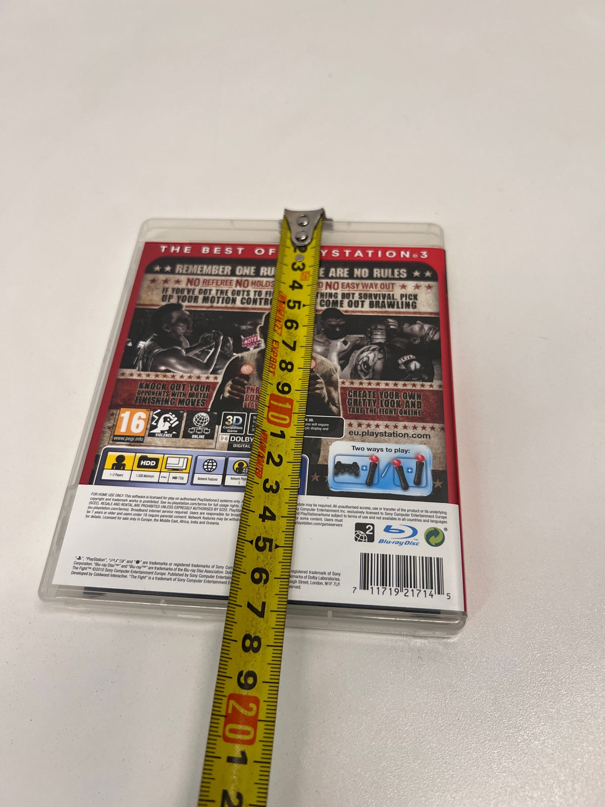 The Fight - PlayStation 3 Essentials Game – width measurement