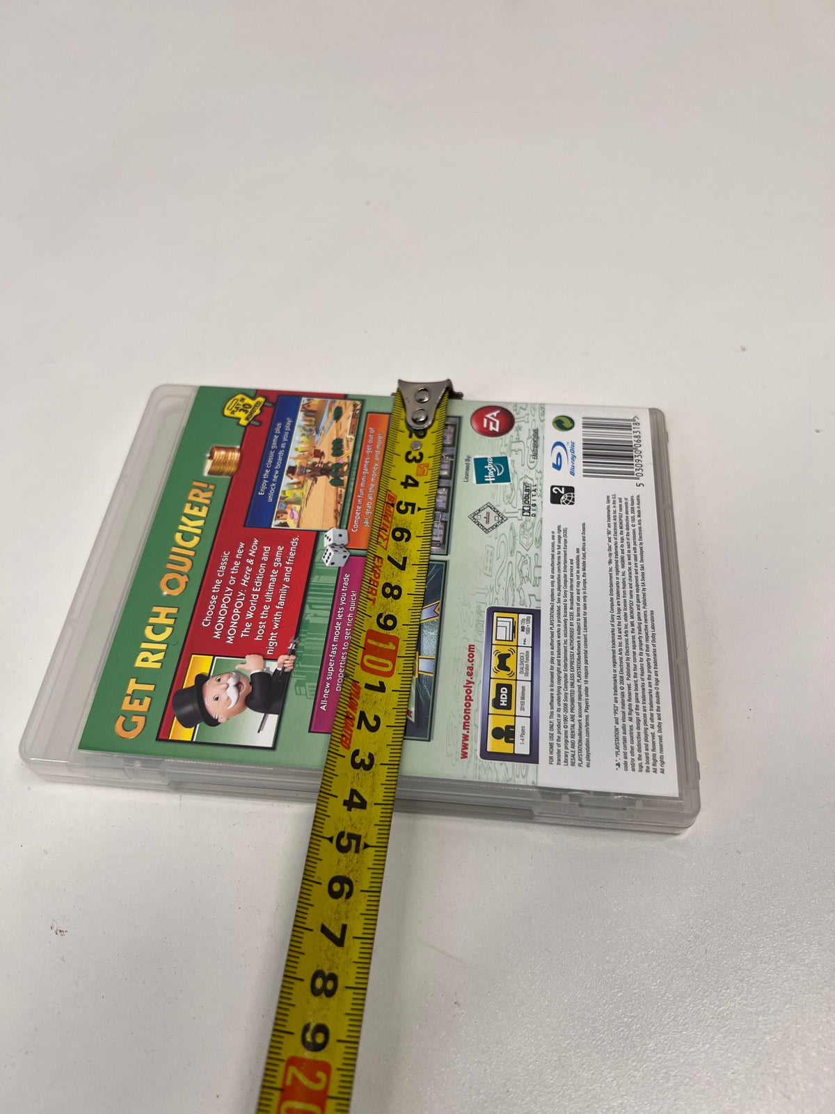 Monopoly - PlayStation 3 (PS3) Video Game – depth measurement
