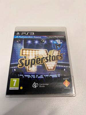 TV Superstars PlayStation 3 (PS3) Video Game – main front view