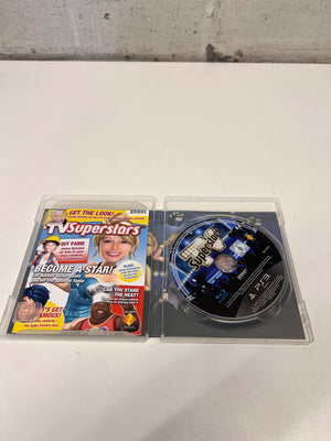 TV Superstars PlayStation 3 (PS3) Video Game – side view