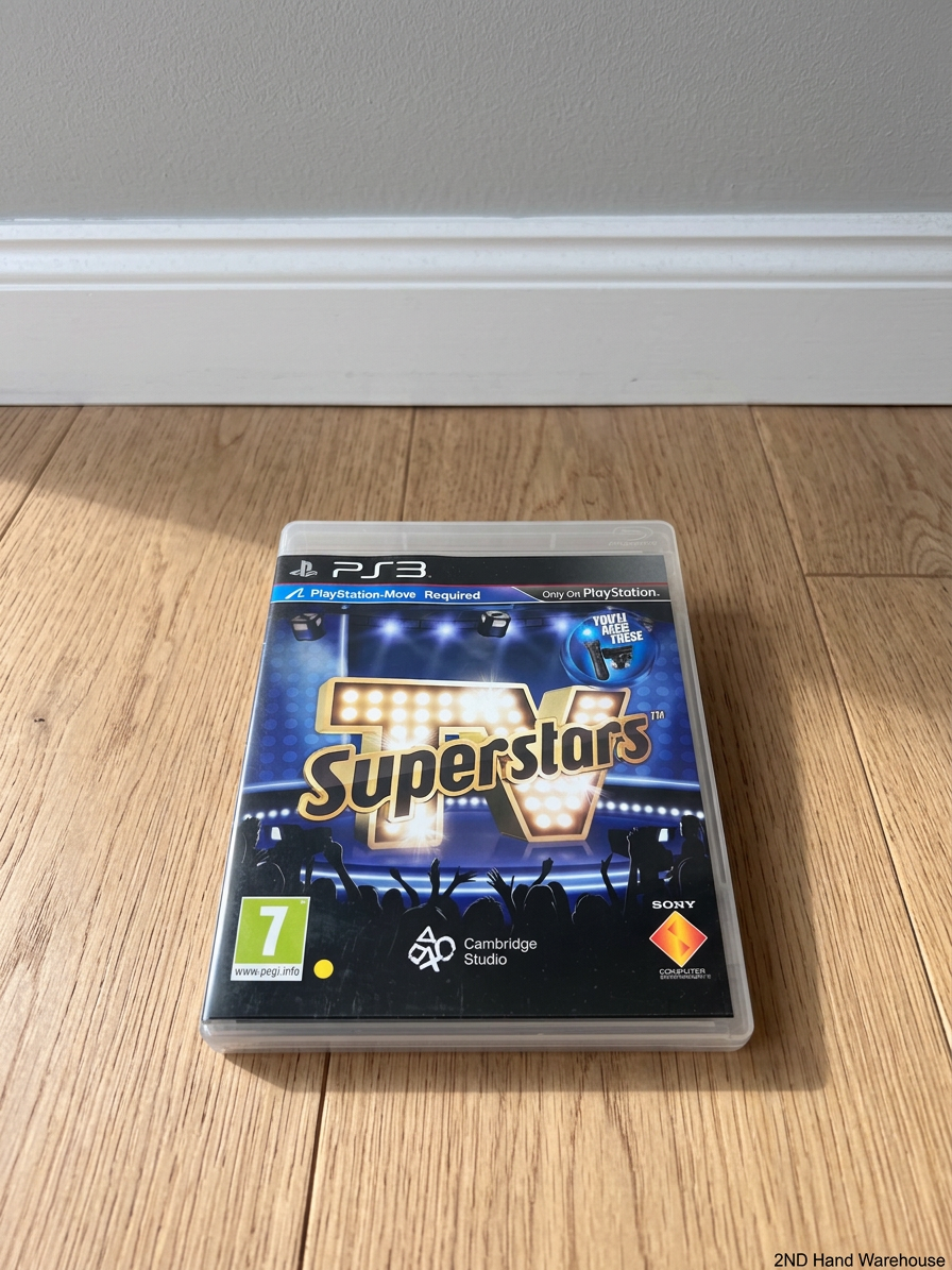 TV Superstars PlayStation 3 (PS3) Video Game – styled product image