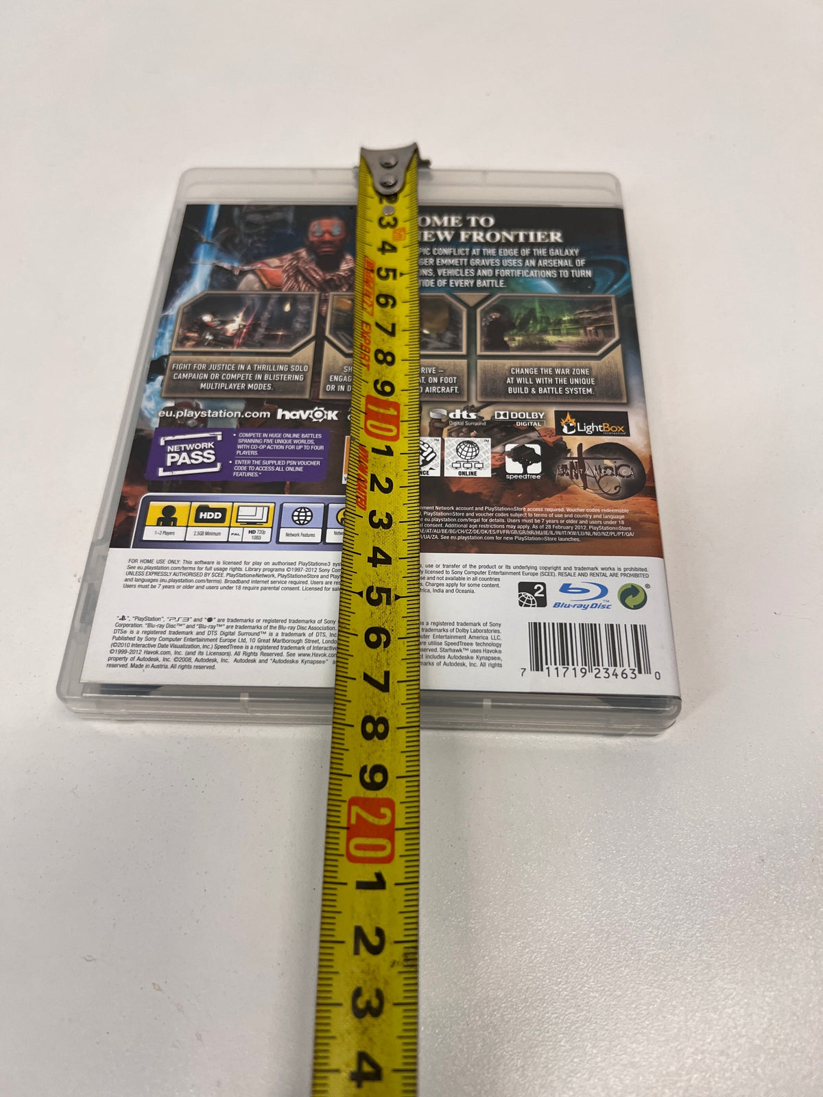 Starhawk - PlayStation 3 (PS3) Video Game – depth measurement
