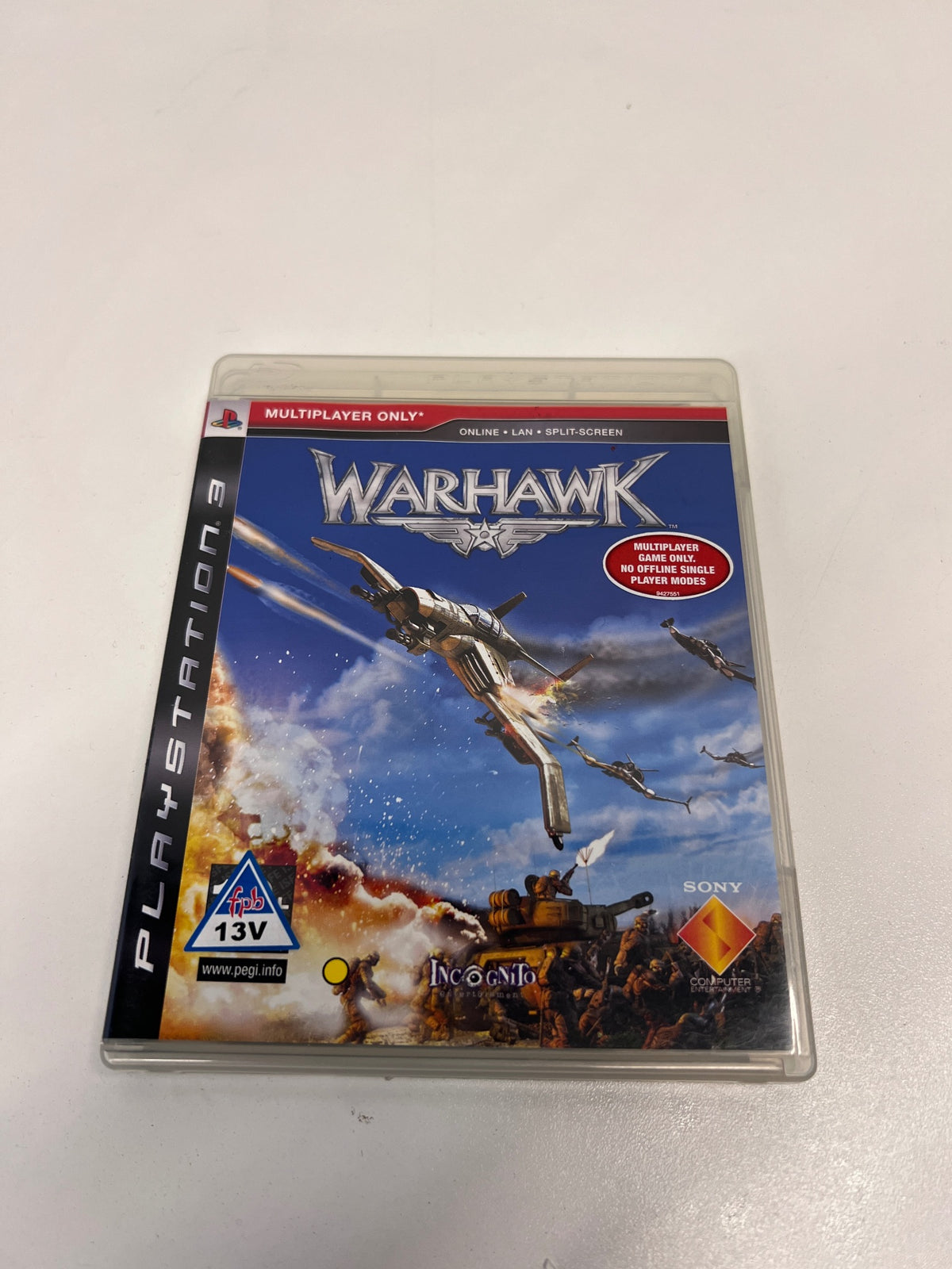 Warhawk PlayStation 3 Video Game – main front view