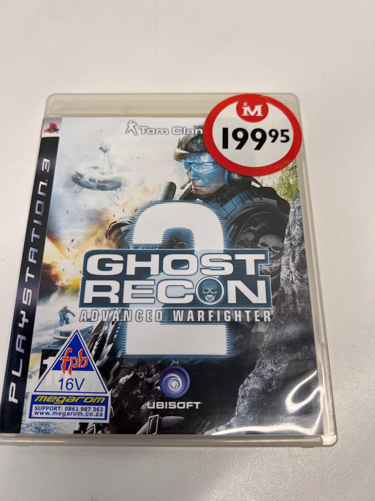 Ghost Recon Advanced Warfighter 2 PS3 Game – main front view