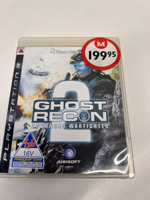Ghost Recon Advanced Warfighter 2 PS3 Game – main front view