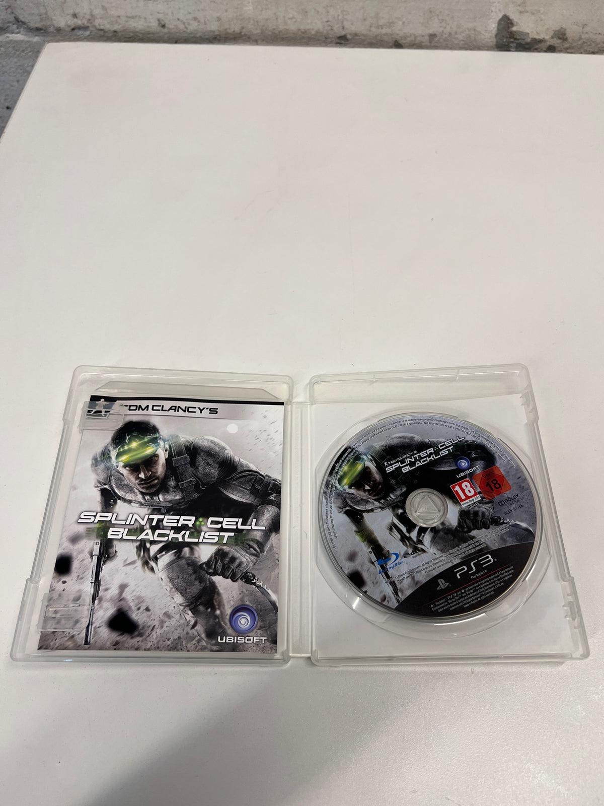 Splinter Cell: Blacklist - PlayStation 3 Game – side view