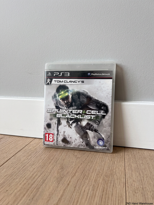 Splinter Cell: Blacklist - PlayStation 3 Game – styled product image