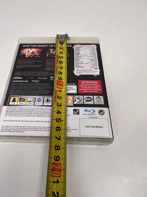 Guitar Hero Warriors of Rock - PlayStation 3 Game – depth measurement