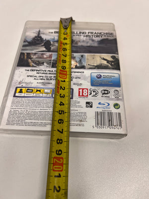 Call of Duty: MW3 PS3 Video Game – depth measurement