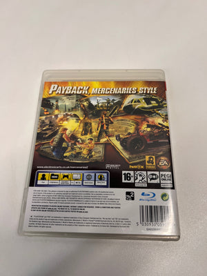 Mercenaries 2: World in Flames PS3 Game – condition detail