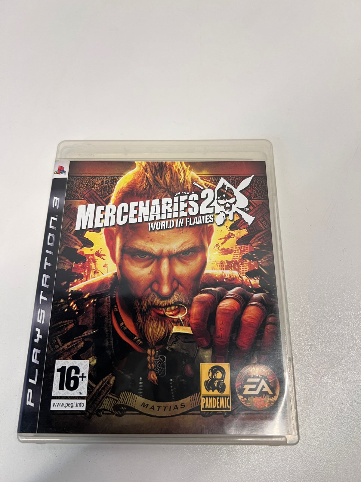 Mercenaries 2: World in Flames PS3 Game – main front view