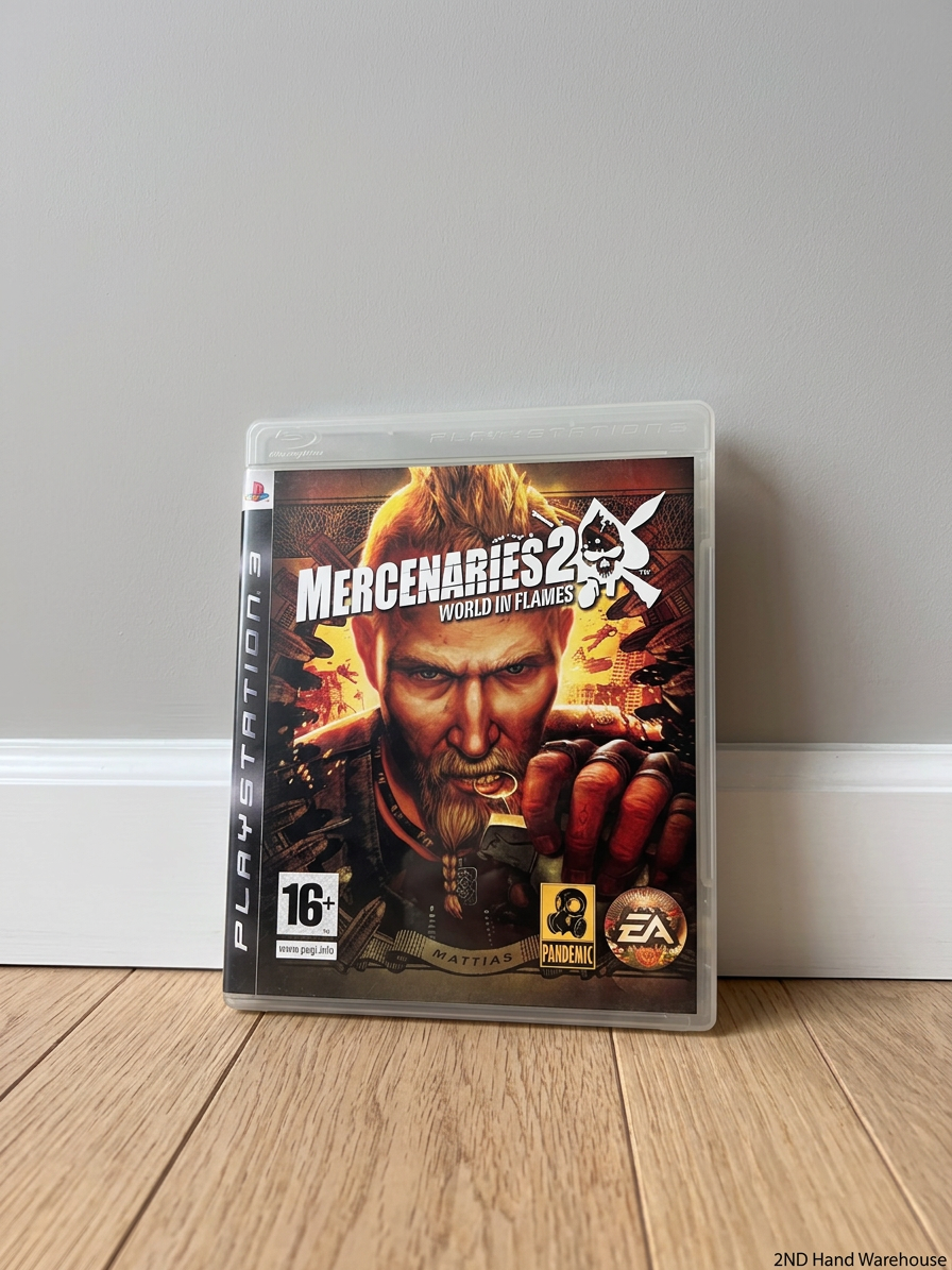Mercenaries 2: World in Flames PS3 Game – styled product image