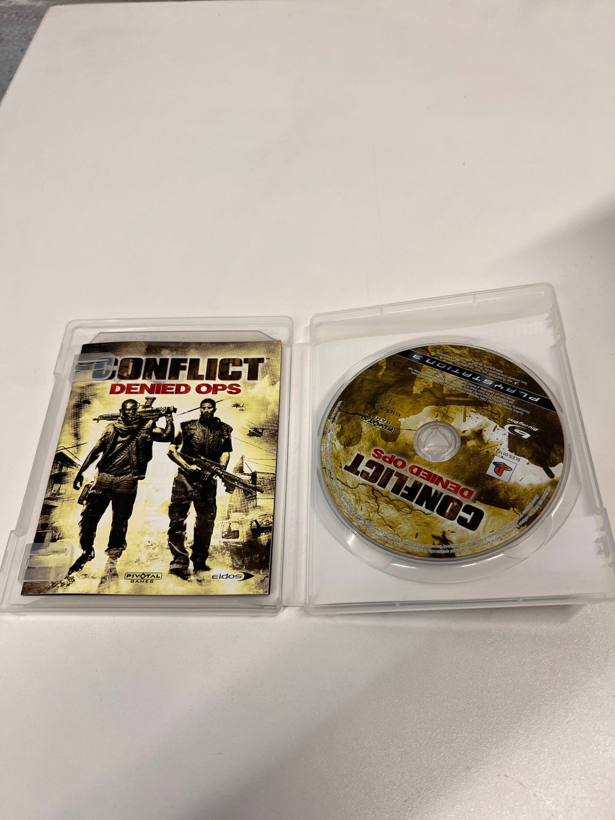 Conflict: Denied Ops PlayStation 3 Game – side view