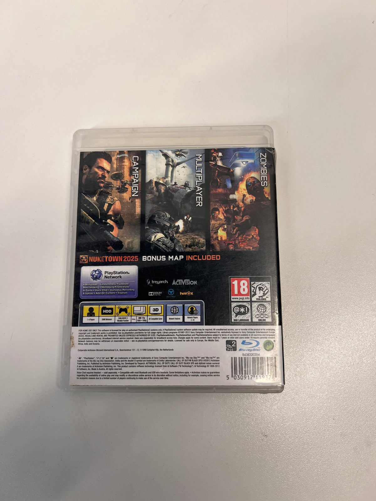 Call of Duty Black Ops II PlayStation 3 Game – condition detail