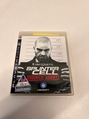 Tom Clancy's Splinter Cell: Double Agent PS3 Game – main front view