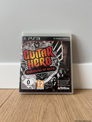 Guitar Hero: Warriors of Rock PS3 Game – styled product image