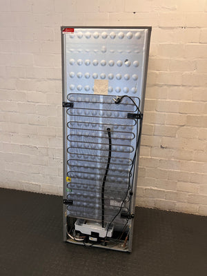Defy Grey Bottom-Mount Fridge-Freezer – back view
