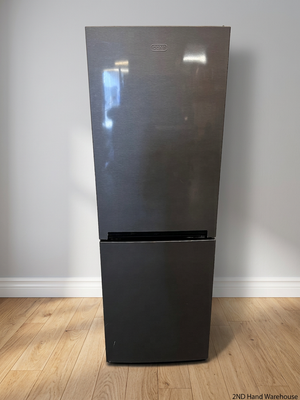 Defy Grey Bottom-Mount Fridge-Freezer – styled product image