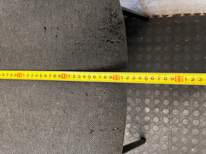Black Mesh and Grey Fabric Office Chair – width measurement