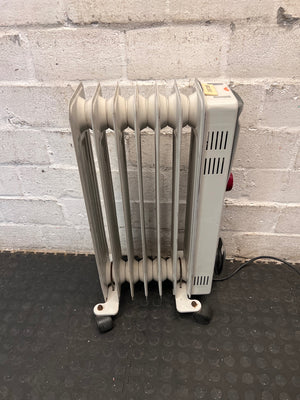 Air Tech Oil-Filled Electric Radiator Heater – back view