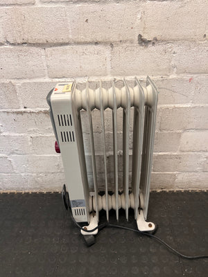 Air Tech Oil-Filled Electric Radiator Heater – side view