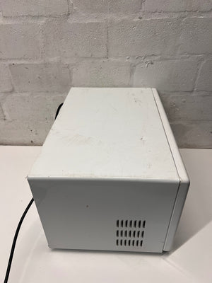 LG Intellowave Countertop Microwave in White — Burning Odour During Use and Missing Internal Plate – top view
