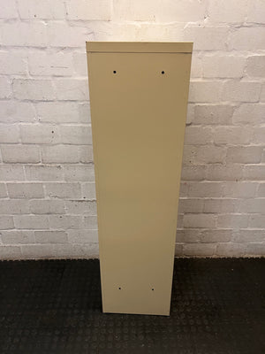 Two-Tone Single Door Steel Locker – back view
