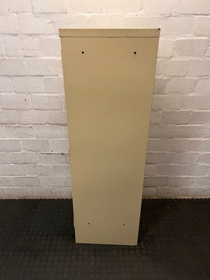 Two-Tone Single Door Steel Locker – top view