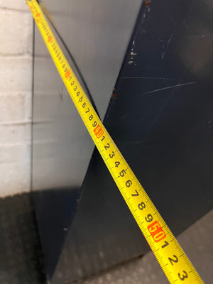 Industrial Single Door Steel Locker – depth measurement