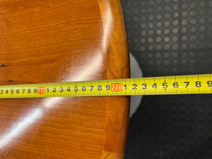 L-Shaped Office Desk with Teardrop Return and Drawers – width measurement 7