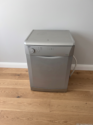 Defy Silver Freestanding Dishwasher – styled product image
